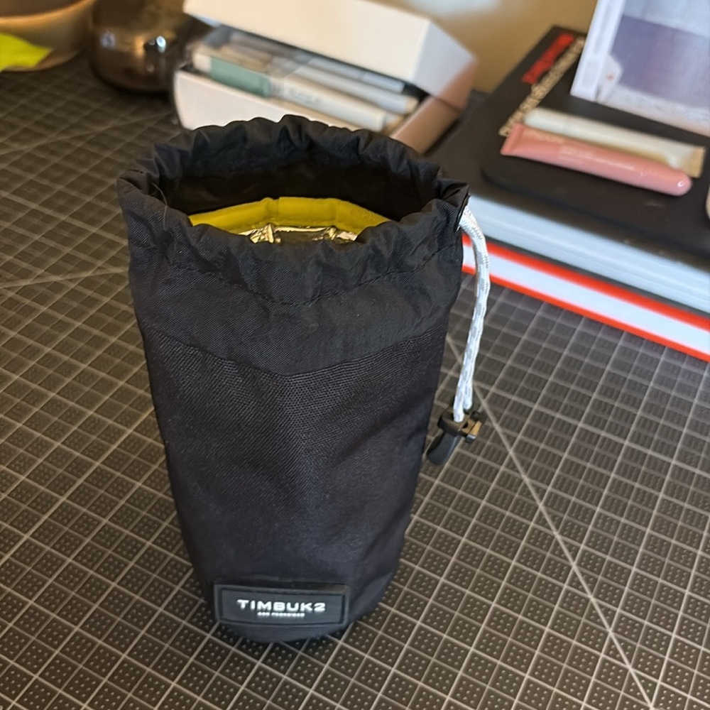 Timbuk2 Black and Yellow Insulated Bag